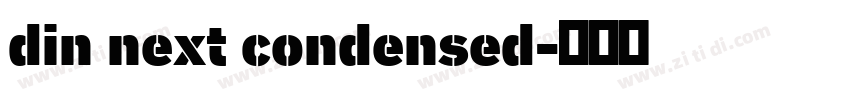 din next condensed字体转换 din next condensed字体转换